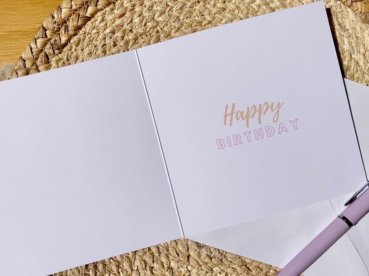 Birthday Card Waves