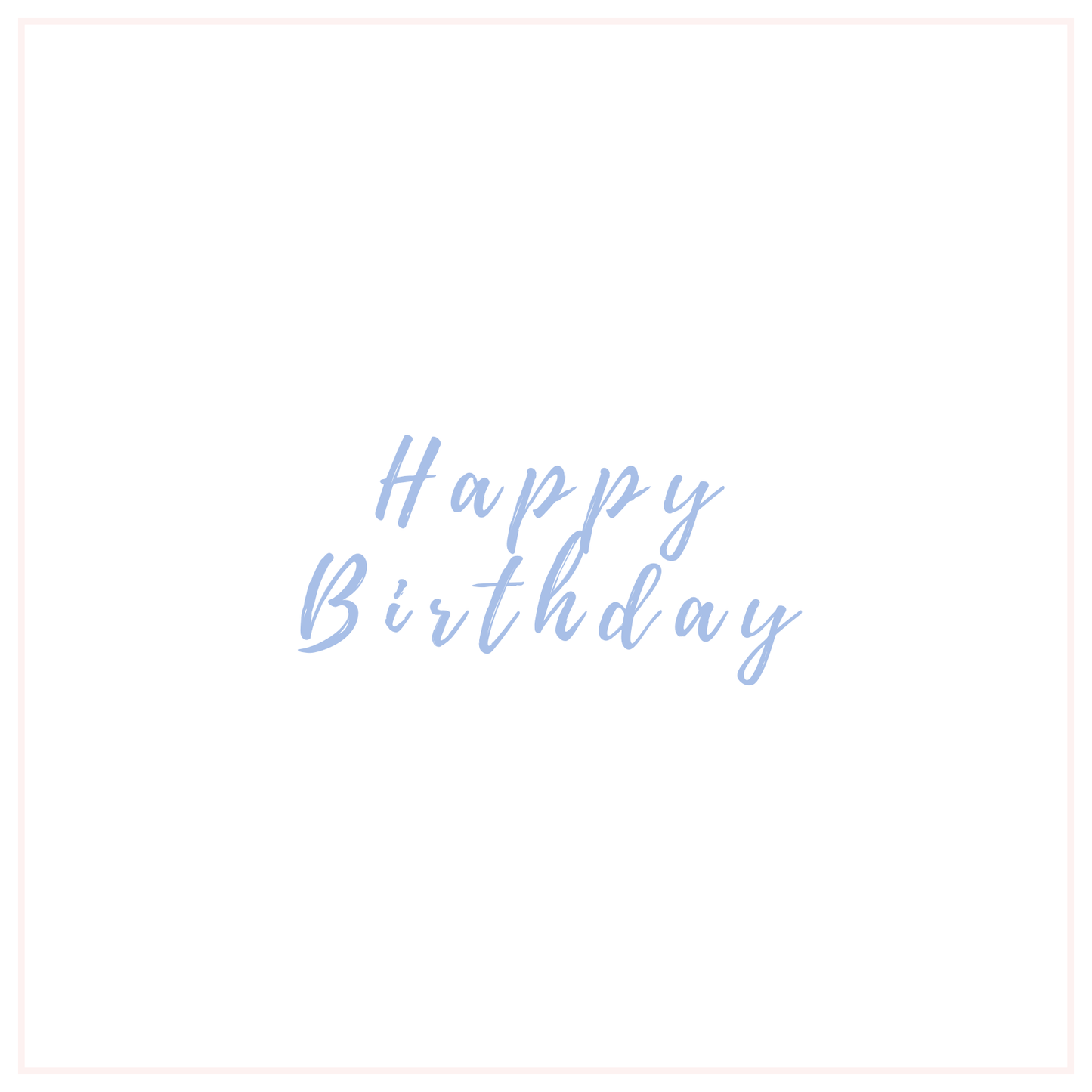 Blue Tit Birthday